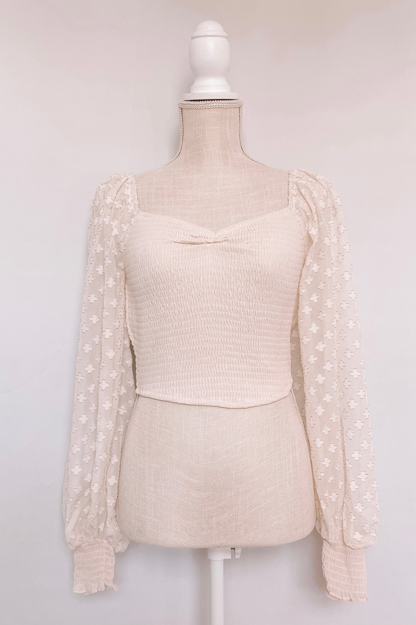 Creme Brûlée Blouse